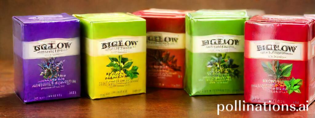 what are bigelow tea bags made of